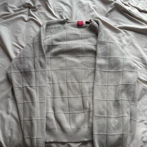 Beige Crewneck Sweater - Men